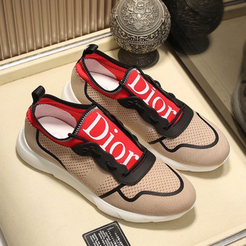 Dior Men Shoes Sneakers Casual Luxury Brand Slip On Breathable Mens Shoes B21 Sneaker