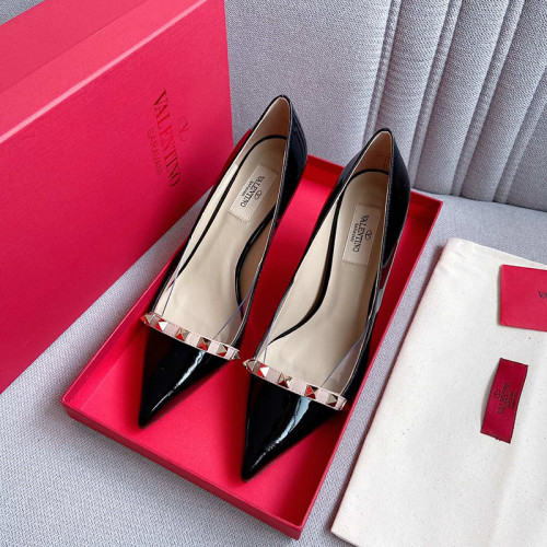 Valentino Womens Shoes Rockstud Pump High Heels 8cm