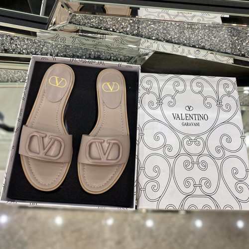 Valentino Womens Shoes Flat Mule Sandals