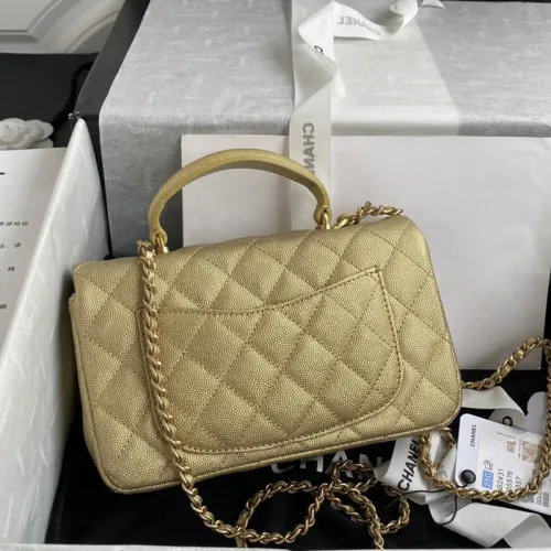 Chanel Womens Bags Crossbody Bag Classic Handbag CF Mini Luxury Brand with Original Box