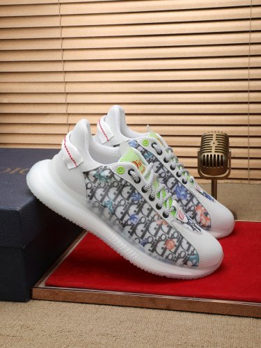 Dior Mens Shoes Sneakers Luxury Brand Breathable Design Casual Shoes for Men with Original Box