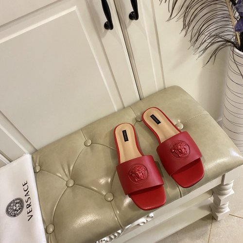 Versace Womens Shoes Flat Sandals
