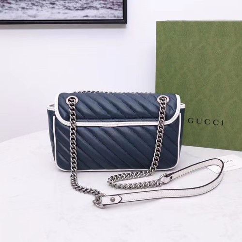 Gucci Womens Bags Shoulder Messenger Bag Luxury Brand Small GG Marmont bag with Original Box