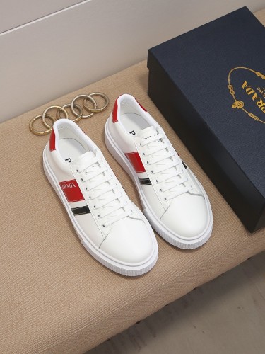 Prada Mens Shoes Sneakers Casual Shoes for Men Luxury Brand Breathable Fashion Sneakers with Original Box