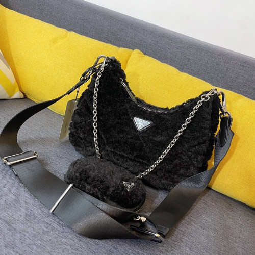 Prada Womens Bag Re-Edition Shoulder Bag