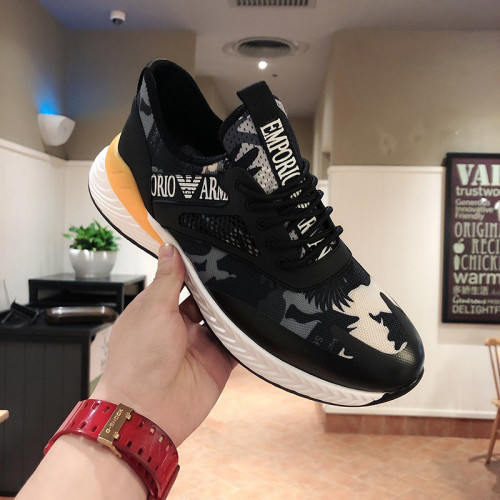 Armani Men Shoes Fashion Design Luxury Brand