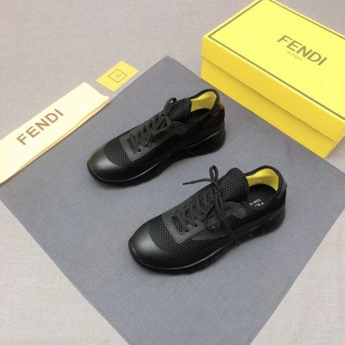 Fendi Mens Shoes Fashion Sneakers Luxury Brand Casual Shoes for Men with Original Box