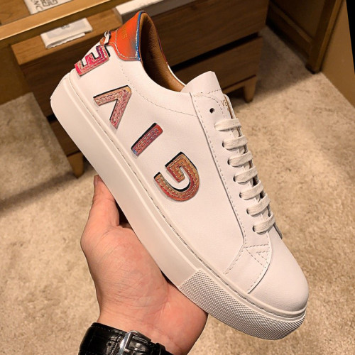 Givenchy Men Shoes Fashion Type Luxury Brand GIVENCHY SNEAKERS IN LEATHER WITH LATEX BAND with Original Box