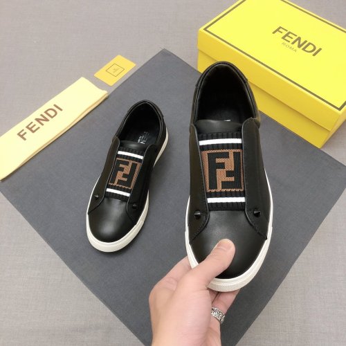 Fendi Mens Shoes Fashion Sneakers Luxury Brand Casual Shoes for Men with Original Box