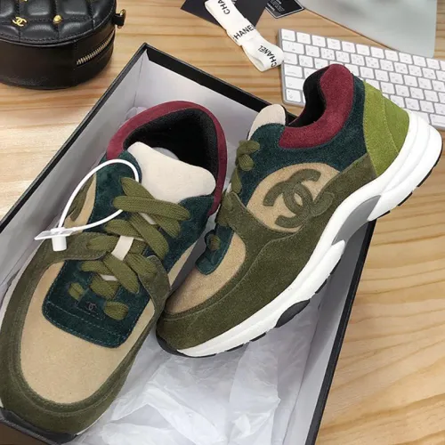 Chanel Mens Shoes Sneakers Luxury Brand Sports Shoes Breathable Design with Original Box