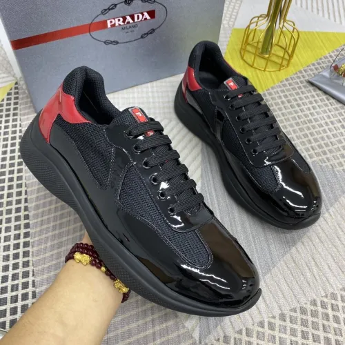 Prada Mens Shoes Sneakers Casual Shoes for Men Luxury Brand Breathable Fashion Sneakers with Original Box