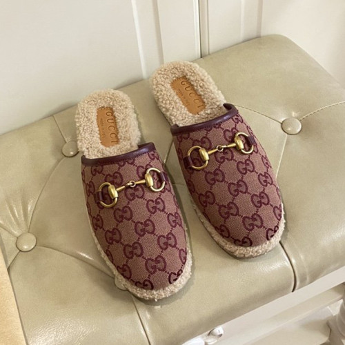 Gucci Womens Shoes Casual Loafers Design Luxury Brand Leather Princetown with Original Box