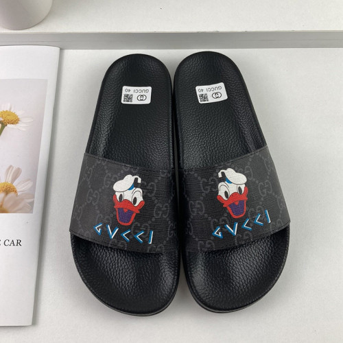 Gucci Mens Shoes Sandals Slides Slippers Luxury Brand Thick Sole Design with Original Box