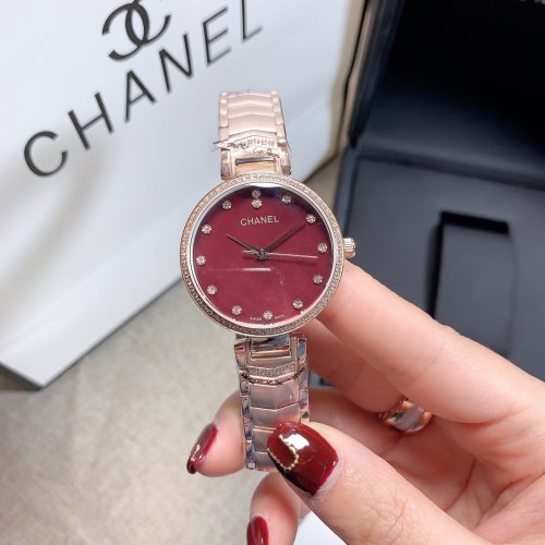 Chanel Watch Luxury Brand Design Fashion Type with Original Box
