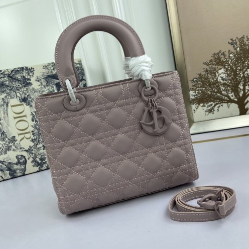 Dior Womens Bag MEDIUM LADY DIOR BAG M0565SLOI_M989