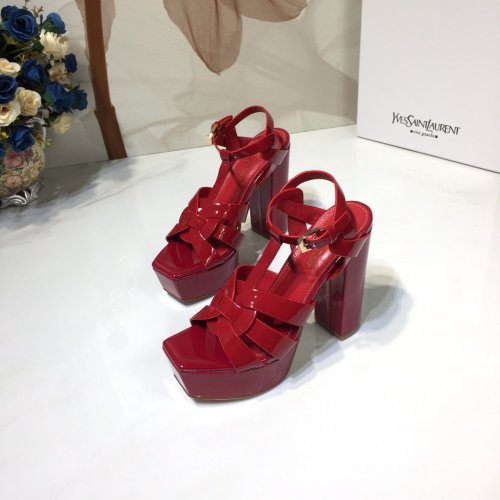 Saint Laurent YSL Womens Shoes BIANCA SANDALS 12cm
