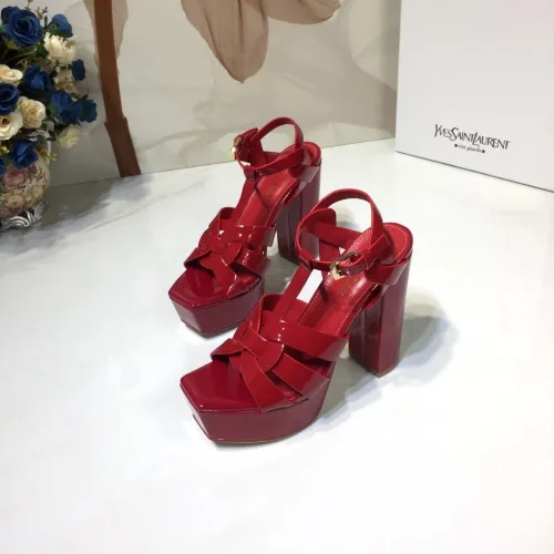 Saint Laurent YSL Womens Shoes BIANCA SANDALS 12cm