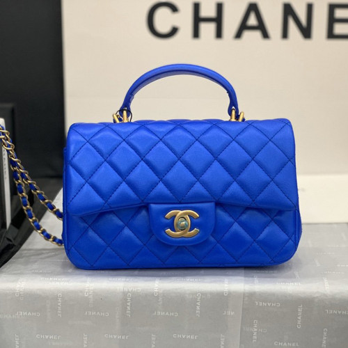 Chanel Womens Bags Crossbody Bag Classic Handbag CF Mini Luxury Brand with Original Box