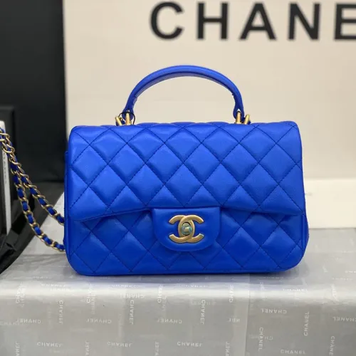 Chanel Womens Bags Crossbody Bag Classic Handbag CF Mini Luxury Brand with Original Box