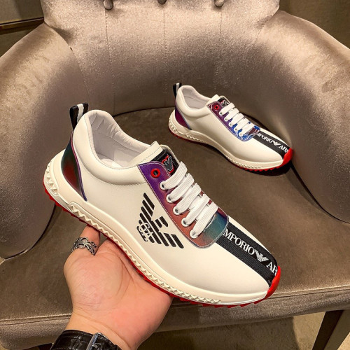 Armani Men Shoes Sneakers Fashion Design Luxury Brand Design