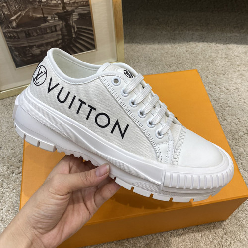Louis Vuitton Womens Shoes Fashion Boots Luxury Brand LV SQUAD SNEAKER with Original Box 1A9424