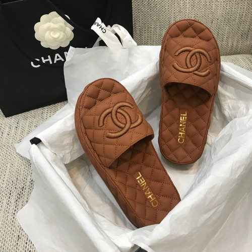 Chanel Womens Shoes Mules Lambskin