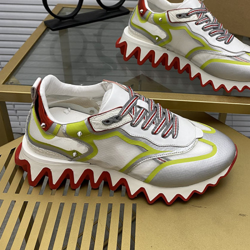 Christian Louboutin Mens Shoes Sneakers Luxury Brand Red Bottom Design Sports Footwears