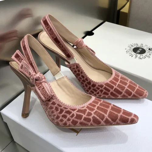 Dior Womens Shoes Sandals Fashion Pumps Luxury Brand D-Doll Quake Oblique J'ADIOR PUMP with Original Box