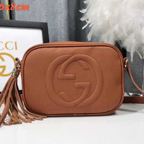 Gucci Womens Bag Crossbody Luxury GG Shoulder Bag Leather Luxury Brand 308364