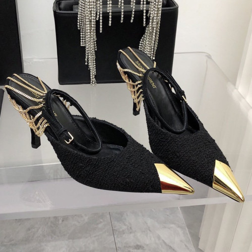 Saint Laurent YSL Womens Shoes Pumps Luxury Brand Fashion Shoes For Wedding or Party with Original box 8cm Heel