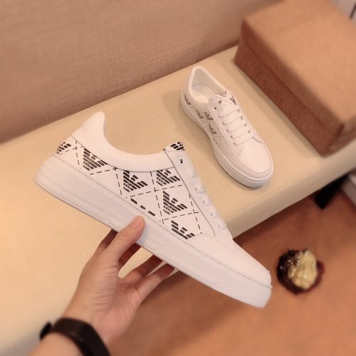 Armani Men Shoes Sneakers Fashion Design Luxury Brand Design