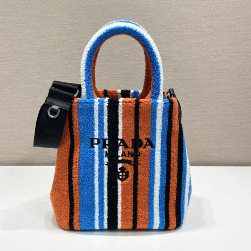 Prada Womens Bags Shoulder Messenger Bags Handbags Luxury Brand Prada Embroidered handbag 1BA343_2FJ7_F0049_V_NOO with Original Box