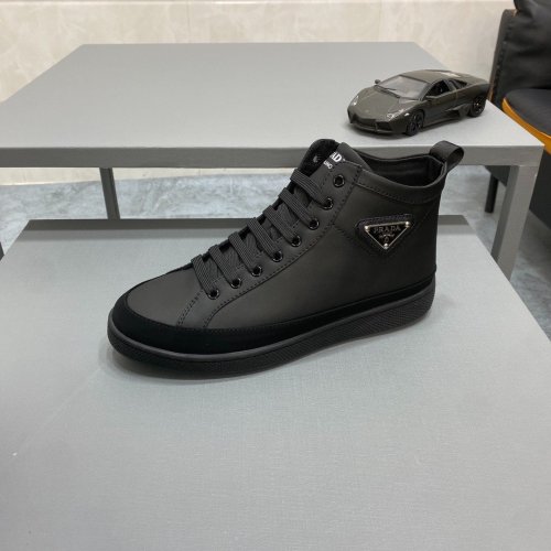 Prada Mens Shoes Sneakers Casual Shoes for Men Luxury Brand Breathable Fashion Sneakers with Original Box