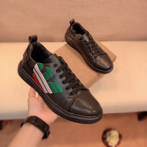 Armani Men Shoes Sneakers Fashion Design Luxury Brand Design