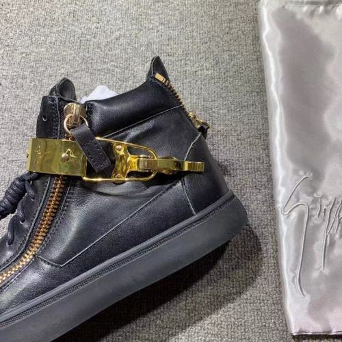 Giuseppe Zanotti Mens Shoes Luxury Brand High Top Sneakers Coby