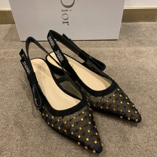 Dior Womens Shoes J'Adior Slingback Ballerina Flat 1.5CM