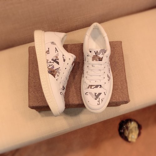 Armani Men Shoes Sneakers Fashion Design Luxury Brand Design