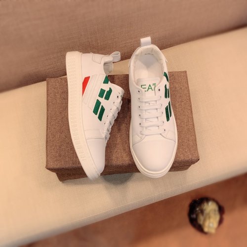 Armani Men Shoes Sneakers Fashion Design Luxury Brand Design