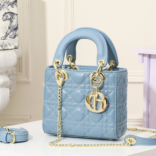 Dior Womens Bags Handbags Luxury Fashion LADY DIOR D-LITE BAG with Original Box