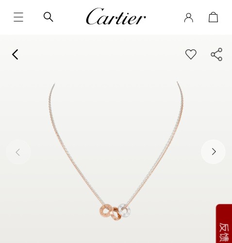 Cartier Luxury Womens Necklace