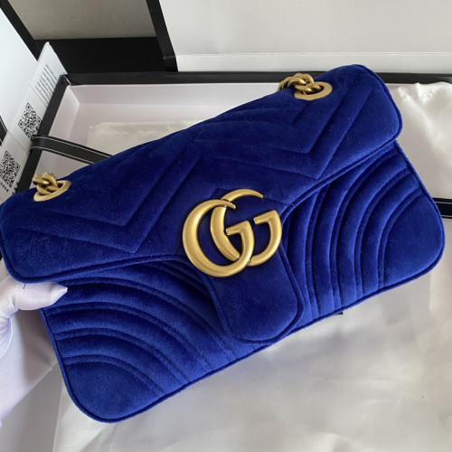 Gucci Womens Bags Shoulder Messenger Bag Luxury Brand Small GG Marmont bag with Original Box