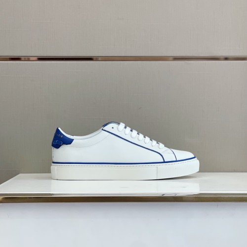 Givenchy Men Shoes Fashion Type Luxury Brand GIVENCHY SNEAKERS IN LEATHER WITH LATEX BAND with Original Box