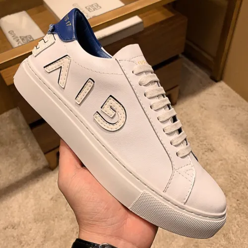 Givenchy Men Shoes Fashion Type Luxury Brand GIVENCHY SNEAKERS IN LEATHER WITH LATEX BAND with Original Box