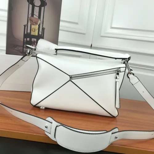 Loewe Womens Bag Puzzle Bag in Soft Grained Calfskin