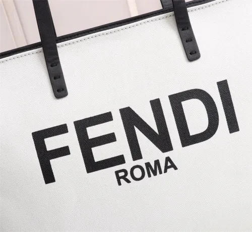 Fendi Womens Bag Totes ROMA SHOPPER