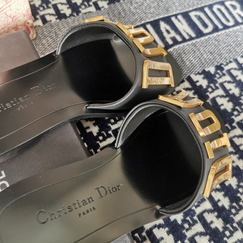 Dior Women Shoes Mule DWAY SLIDE Luxury Brand with Original Box