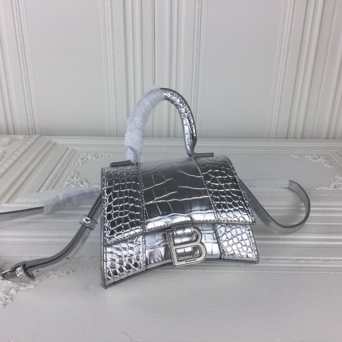 Balenciaga Womens Bag HOURGLASS MINI TOP HANDLE BAG