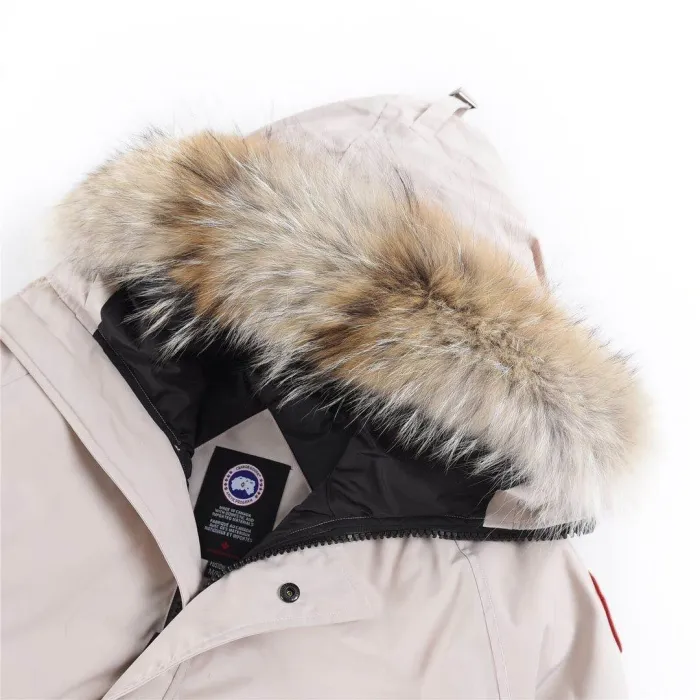 Canada Goose Langford Mens Womens Winter Windprood Down Jackets Keep Warm 80% White Duck Down