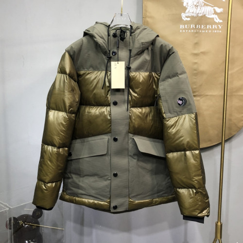 Burberry Design Mens Womens Winter Windprood Down Jackets Keep Warm 90% White Duck Down