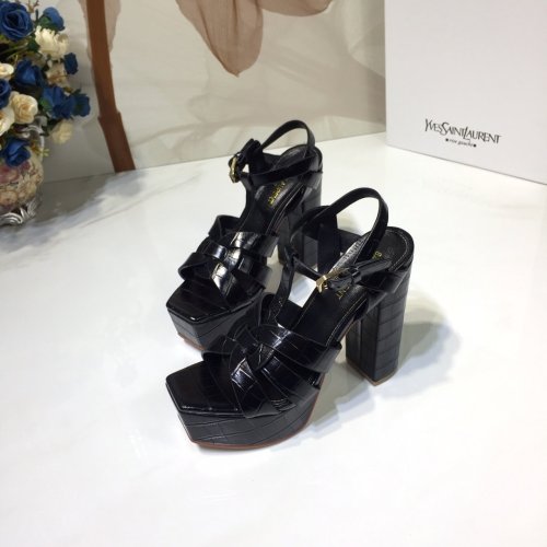Saint Laurent YSL Womens Shoes BIANCA SANDALS 12cm